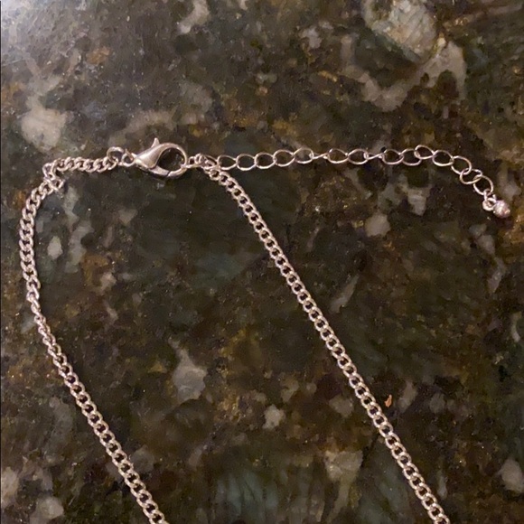 Turquoise and silver necklace - Picture 6 of 7